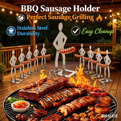 Funny Campfire Sausage Buddy Roaster
